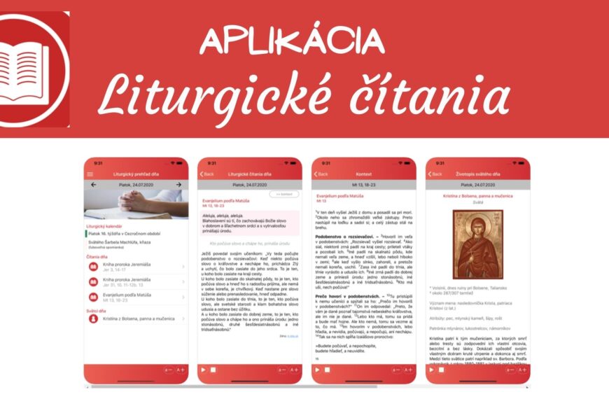 Aplikácia Liturgické čítania